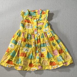 Girls‎ 6 Yellow Wishfull Purse  Dress  by LITTLE MISS MARMALADE
